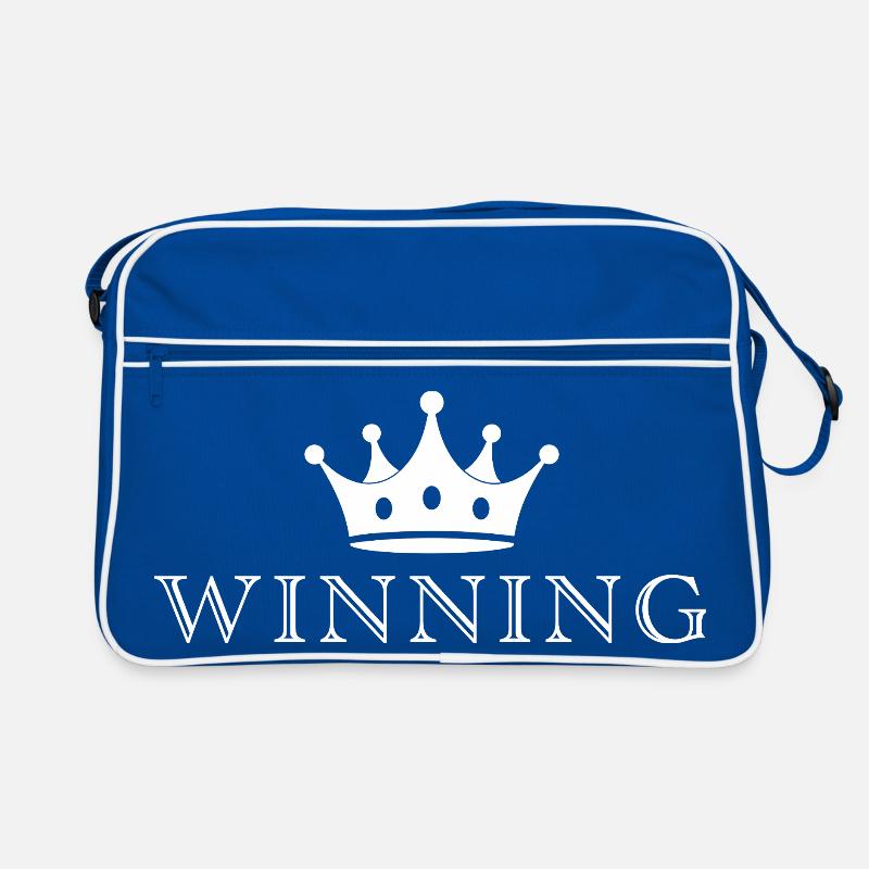 Krone des Sieges Retro Tasche