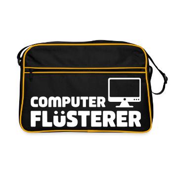 Computer Whisperer Retro-Tech - Retro Bag - black/gold - Front