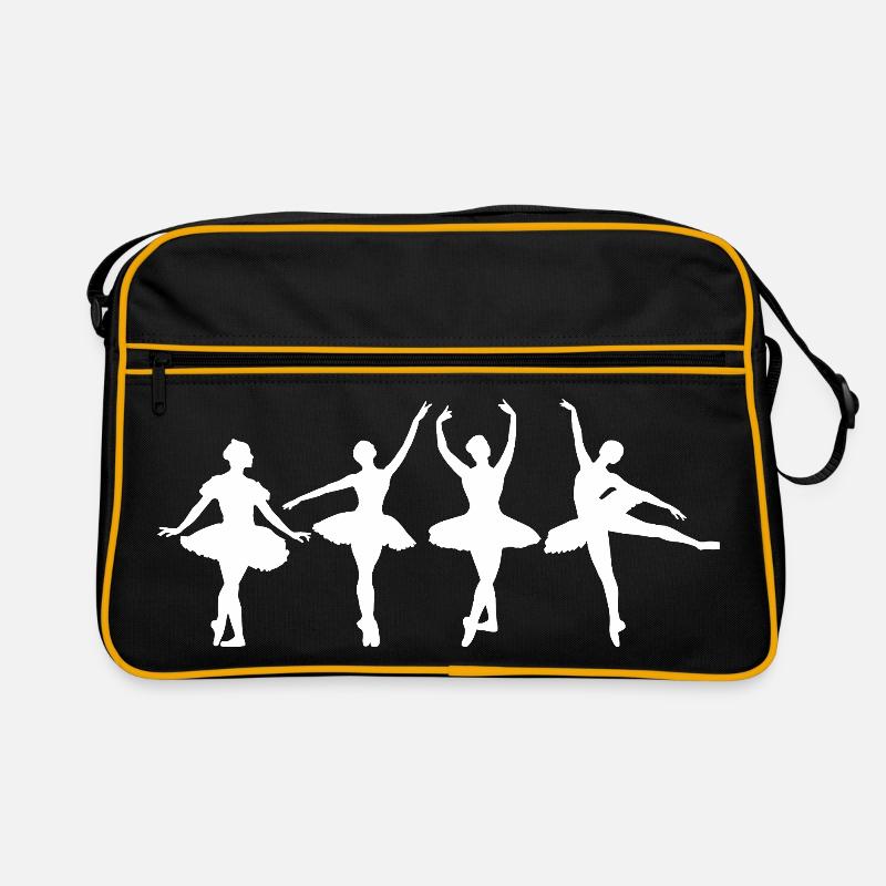 Fille de ballet drôle qui danse Sac Retro