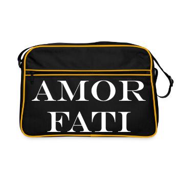 Amor Fati T-Shirt - Retro Bag - black/gold - Front