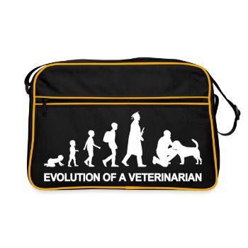 Développement vétérinaire - Sac Retro - noir/or - Devant