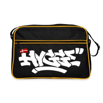 Hygge - Sac Retro - noir/or - Devant