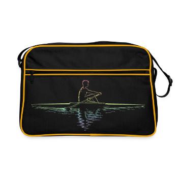 Ramer - Sac Retro - noir/or - Devant