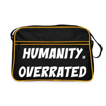 Humanity - Retro Bag - black/gold - Front