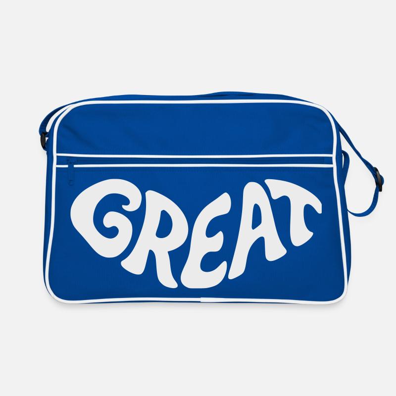 Great, Great Bubbel Word Design Retro Bag