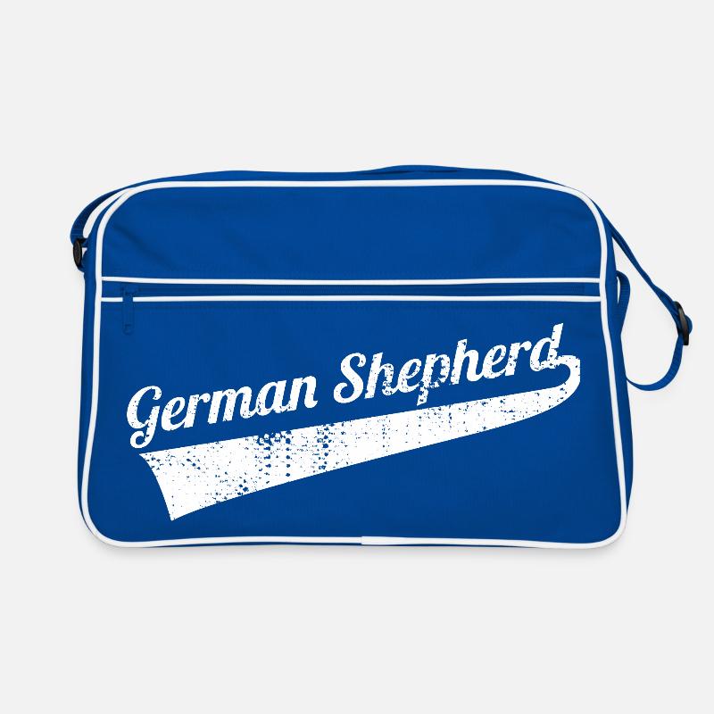 German Shepherd Retro Tasche