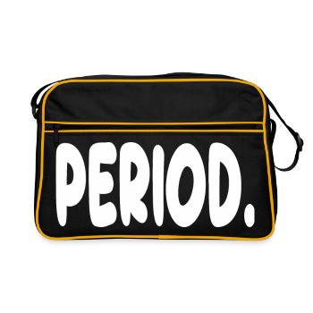 Period. - Retro Bag - black/gold - Front