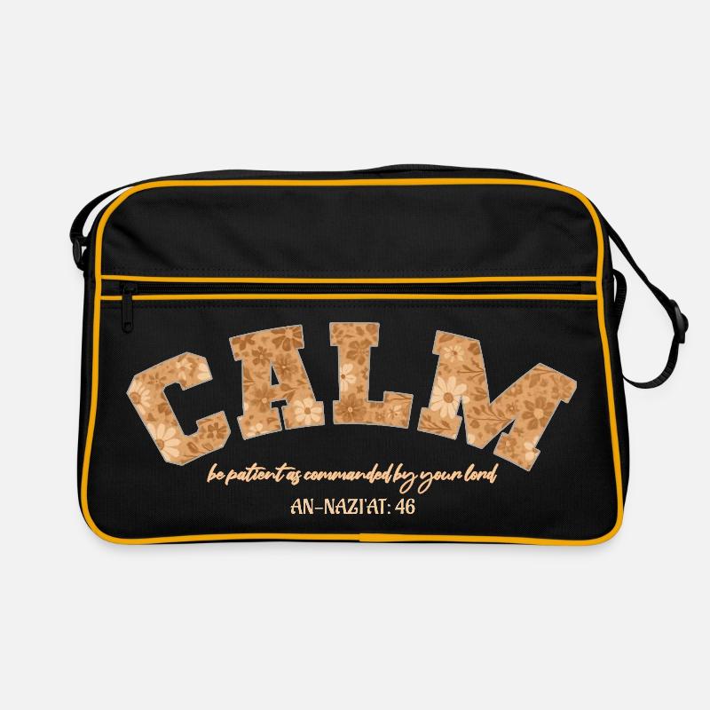 CALM be patient sa commanded by your lord Retro Bag
