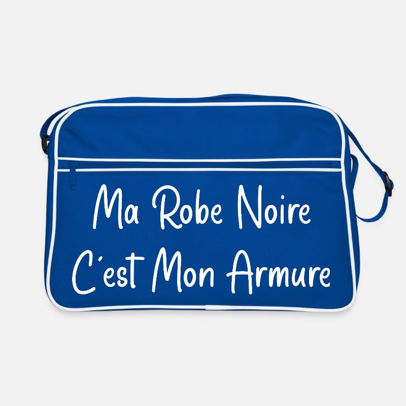Ma robe noire est mon armure Sac Retro