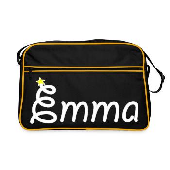 Emma - Sac Retro - noir/or - Devant