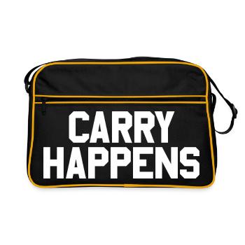 Carrying weapons according to the 2nd Amendment: Concealed - Retro Bag - black/gold - Front