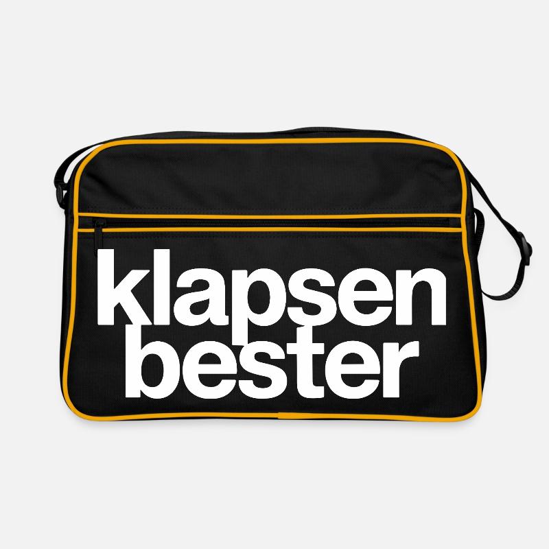 Slap Best Crazy Madhouse Office Saying Retro Bag