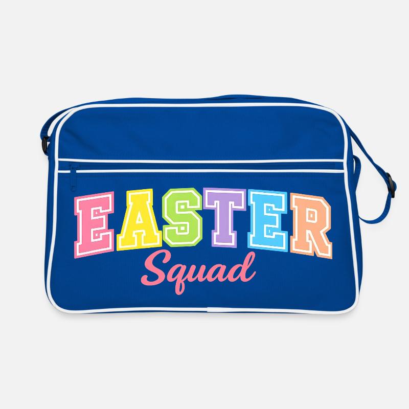 Joyeux lapin de Pâques Lapin de Pâques Sac Retro