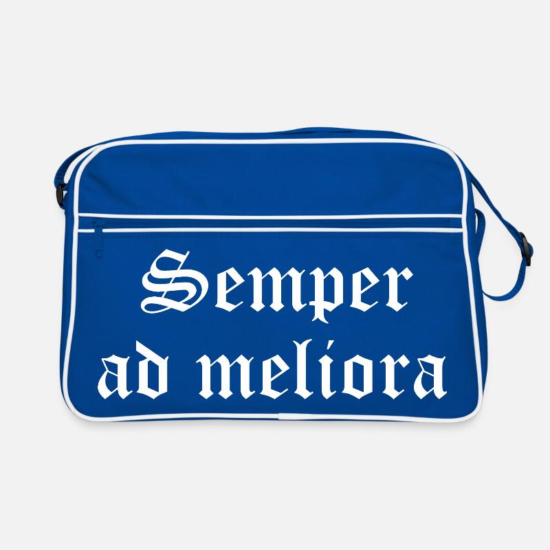 Semper Ad Meliora à l’encre gothique Sac Retro