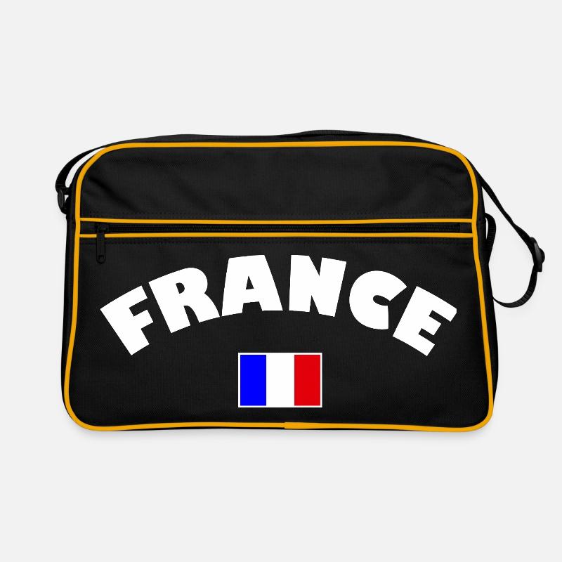 France drapeau français Sac Retro