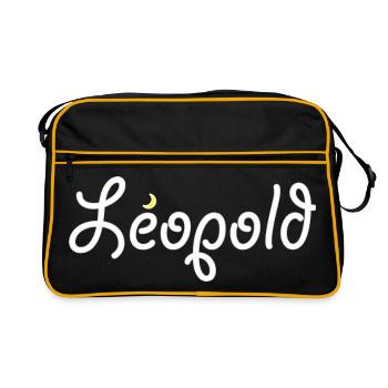 Léopold - Sac Retro - noir/or - Devant
