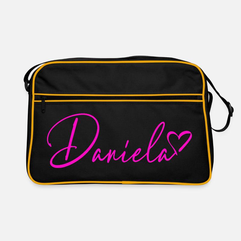 Daniela Signature Neon Pink Retro Bag