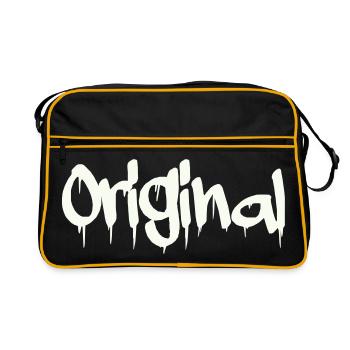 Original - Retro Bag - black/gold - Front