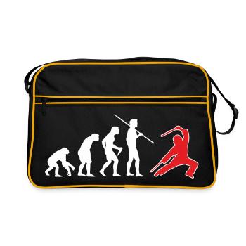 Escrima Evolution 4 - Retro Tasche - Schwarz/Gold - Vorne