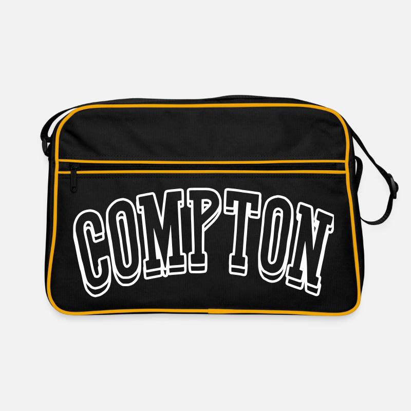 Chemise Compton - Sac Retro - noir/or