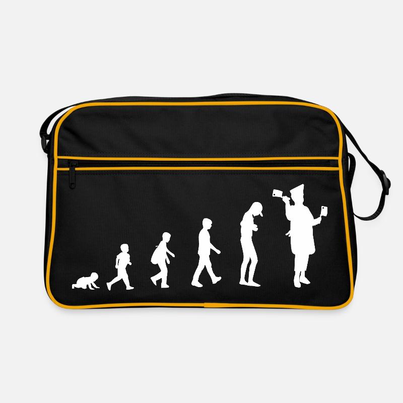 Evolution from baby to butcher / profession Retro Bag