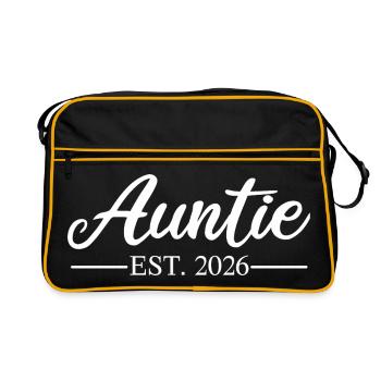 Tante Est 2026 - Sac Retro - noir/or - Devant