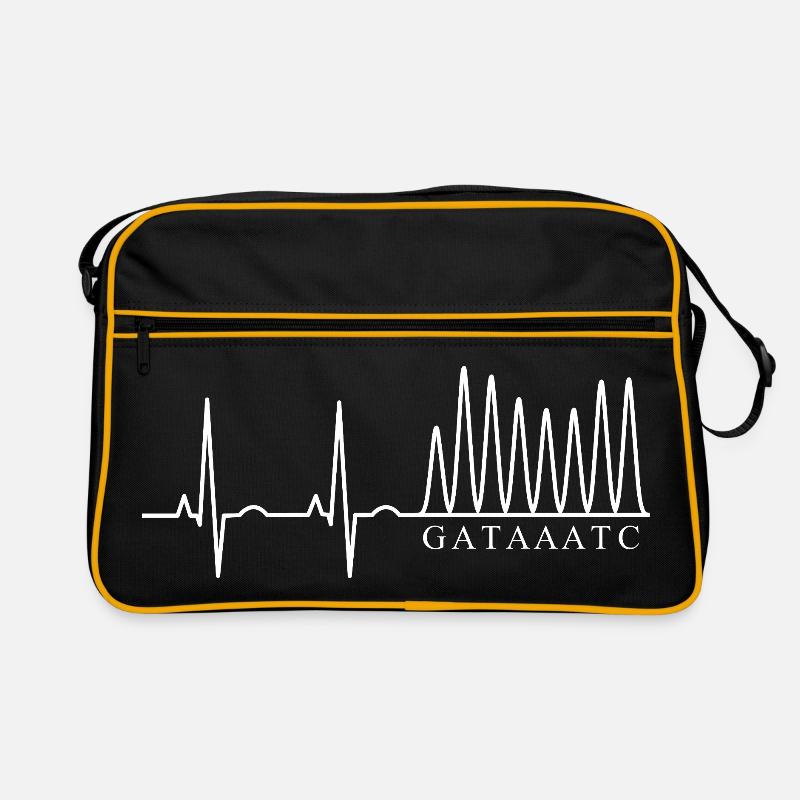 Sanger DNA Sequenzierung Nucleotid Elektrophorese Retro Tasche
