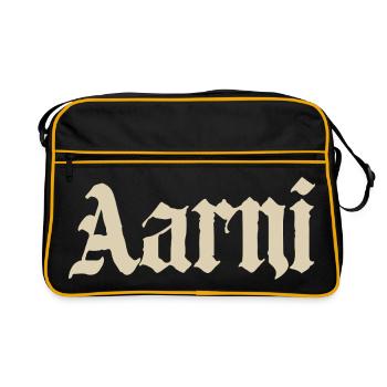 Aarni Gothic Design - Retro Bag - black/gold - Front