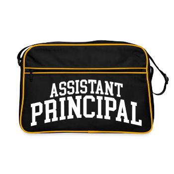 Directeur adjoint – Minimaliste A - Sac Retro - noir/or - Devant