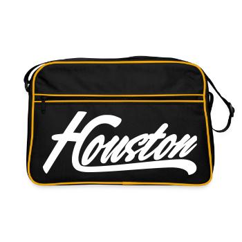 Houston Shirt - Retro Bag - black/gold - Front