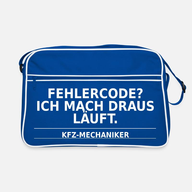 Car mechanic – error code? I do it all the time Retro Bag
