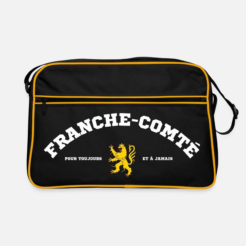 Franche Comte Pour Toujours Et A Jamais T-Shirt... Sac Retro