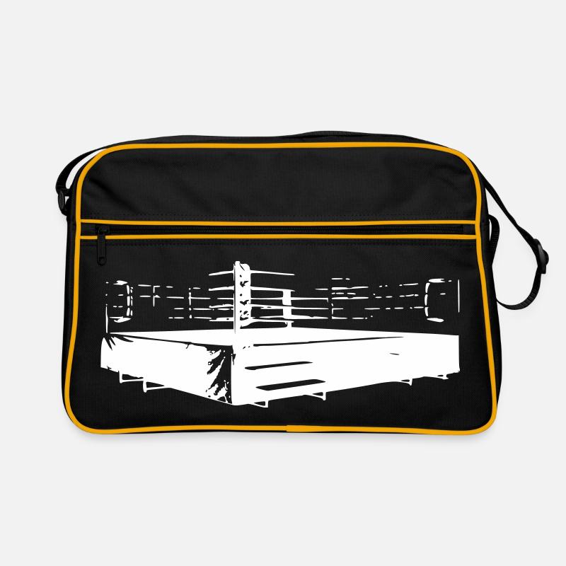 Bague de boxe en blanc couleurs changeables Sac Retro