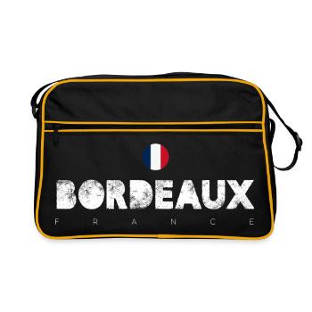 Bordeaux - Sac Retro - noir/or - Devant