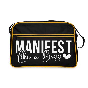 Manifestation  - Retro Bag - black/gold - Front