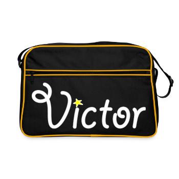 Victor - Sac Retro - noir/or - Devant