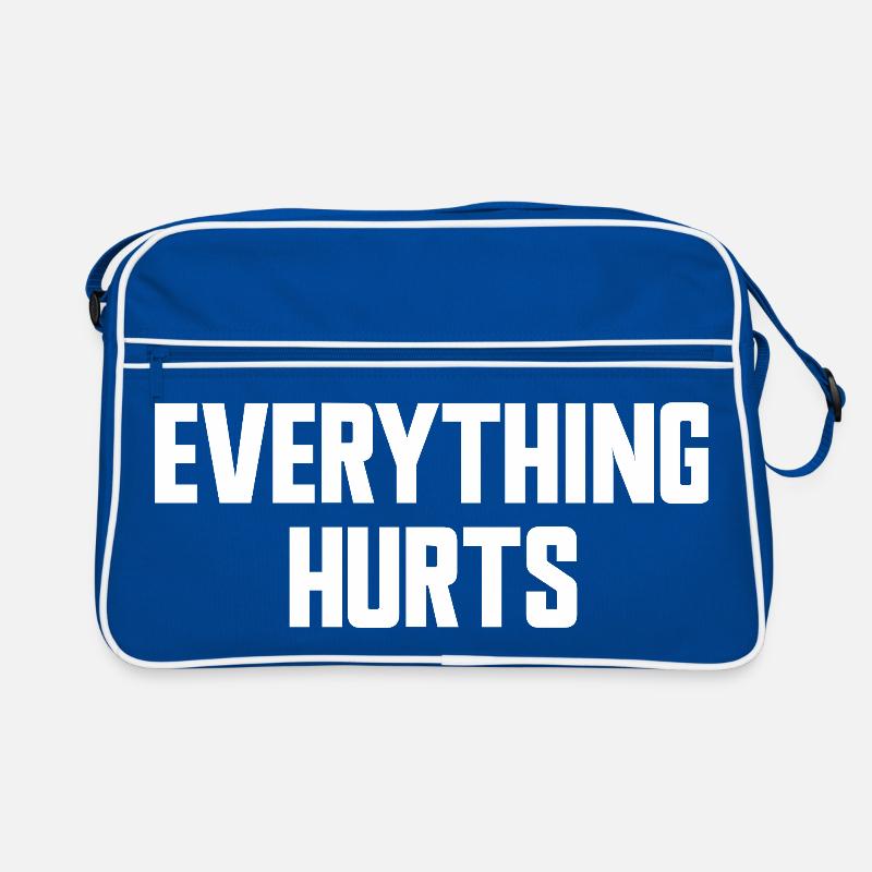Everything Hurts Fun Gym Workouts All Retro Bag