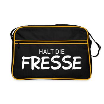 Tais-toi - Diction cool - Sac Retro - noir/or - Devant
