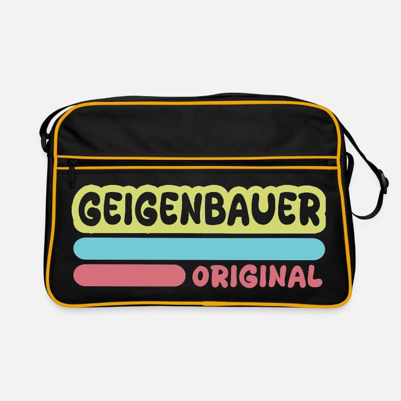 Geigenbauer als Spruch Retro Tasche