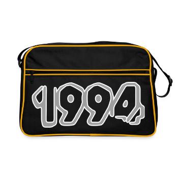 1994 - Sac Retro - noir/or - Devant