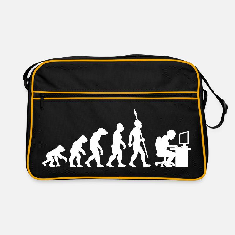Computer PC Evolution Computer Scientist Programmer Retro Bag