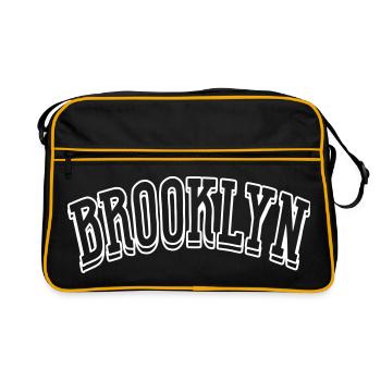 Brooklyn Shirt - Retro Bag - black/gold - Front