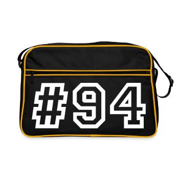 1994 Hashtag 94 - Retro Bag - black/gold - Front