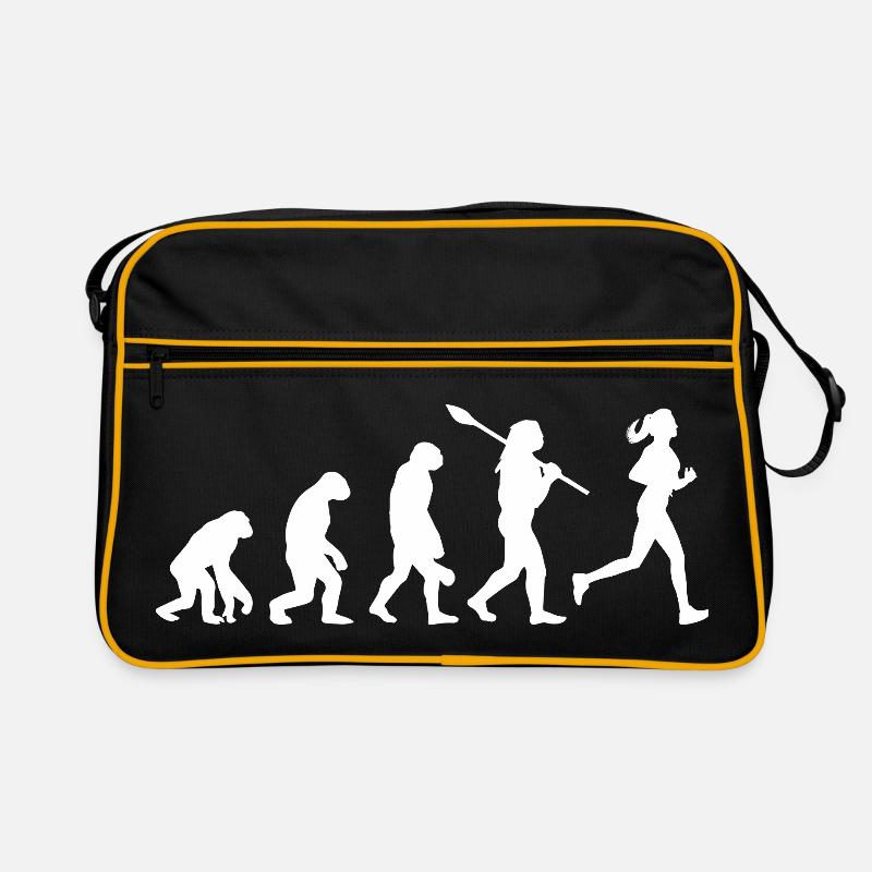 Évolution de la silhouette de la femme en course Sac Retro