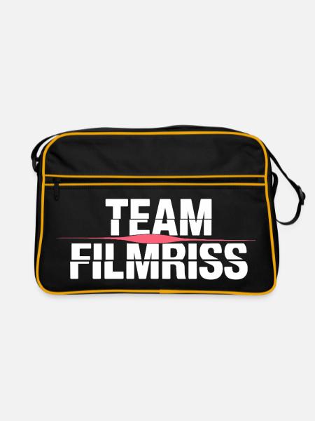 Équipe de Majorque Filmriss Party JGA Équipe de la fête Malle - Sac Retro - noir/or - Devant