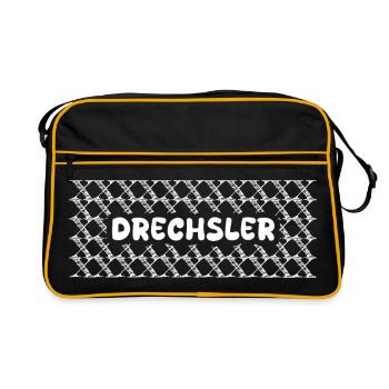 Tourneur - Sac Retro - noir/or - Devant