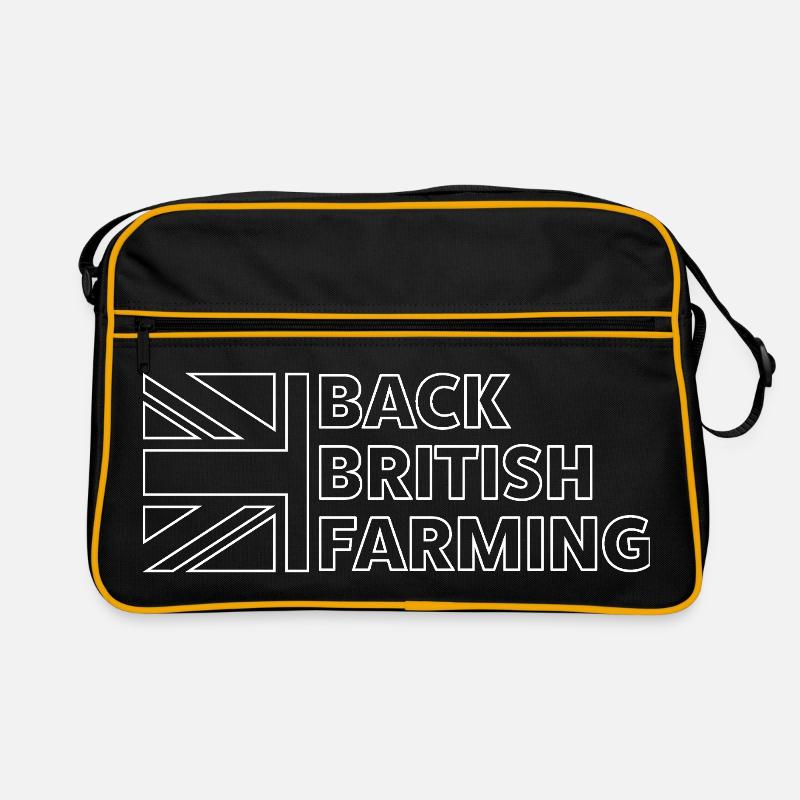 Support British agriculture Retro Bag