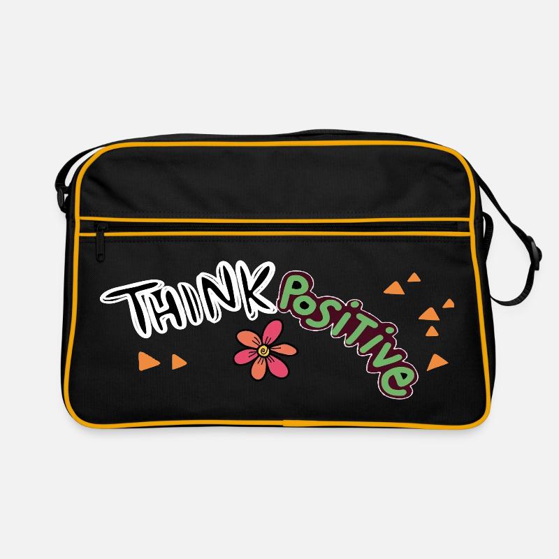 Think Positive Retro Bag