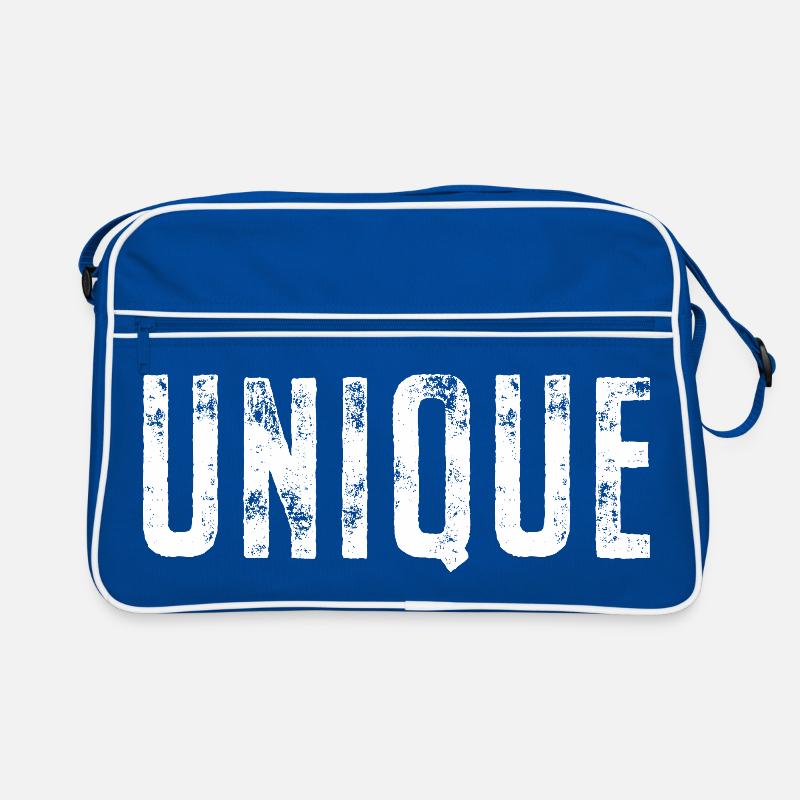 unique, unique, unique valeur de soi unique Sac Retro