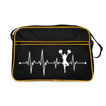 Power Stroke Heart Rate Dancer - Retro Bag - black/gold - Front